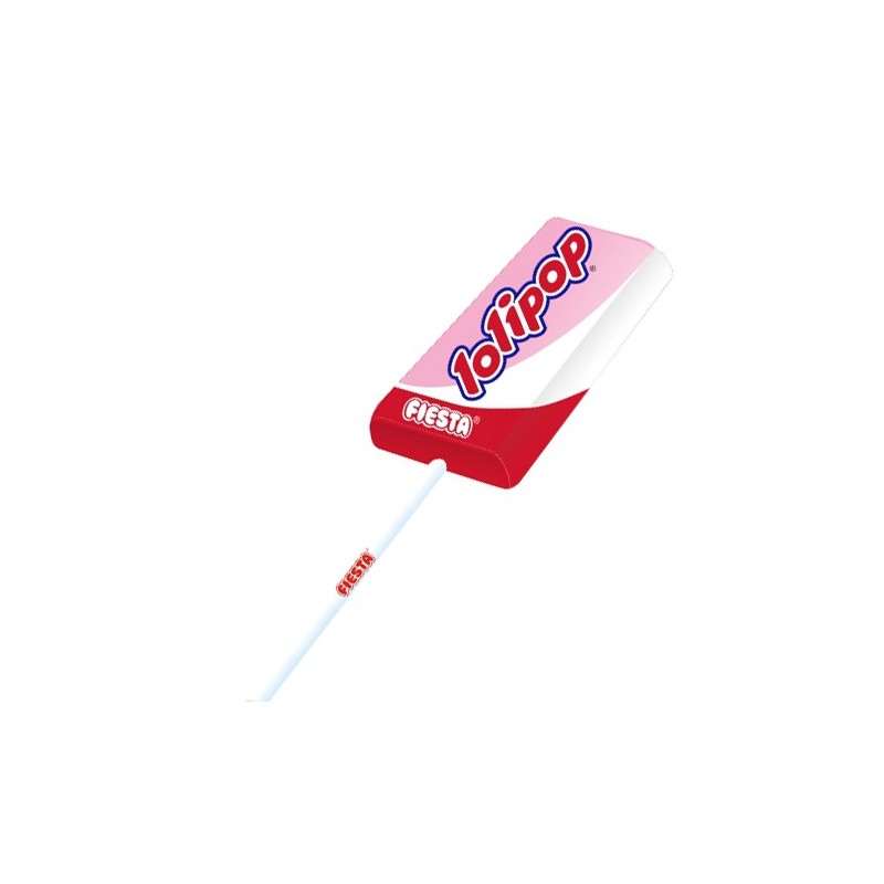 Lolipop Fresa Fiesta Masticable