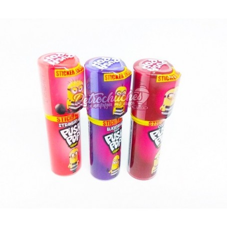 Push pop caramelo para chupar en barra Push pop caramelo para chupar en barra