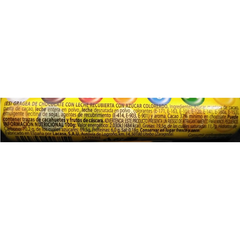 Lacasitos en tubo (20gr)