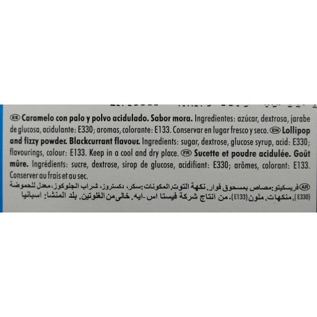 Fresquito Pintalenguas sabor Mora