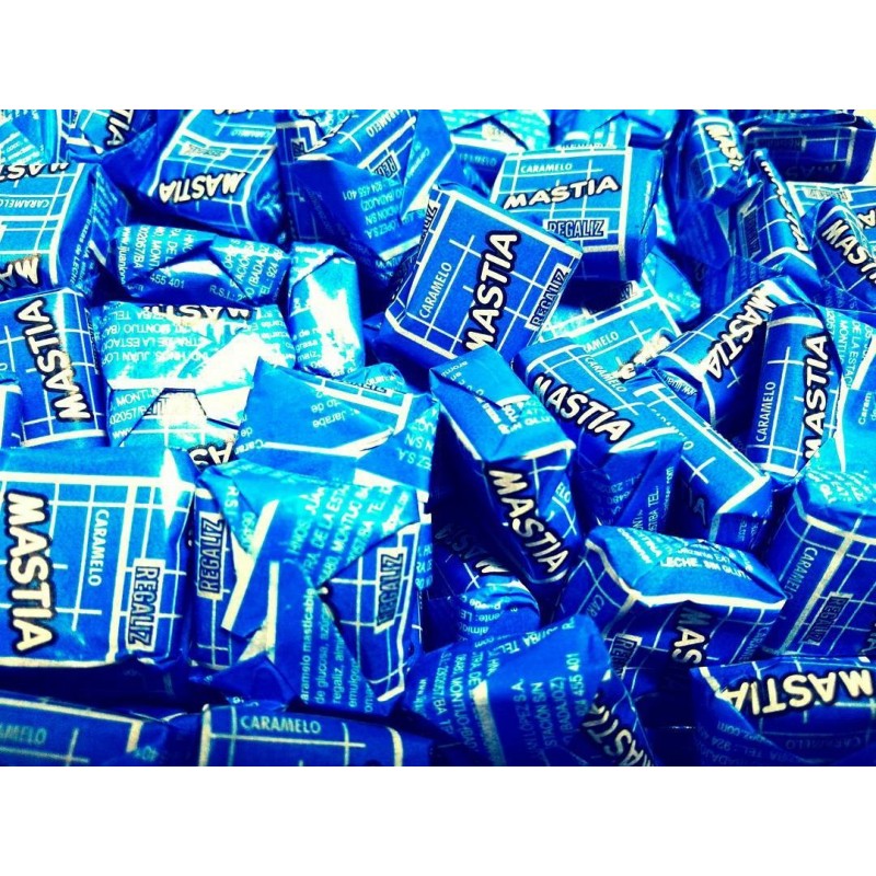 Caramelos mastia de regaliz masticables