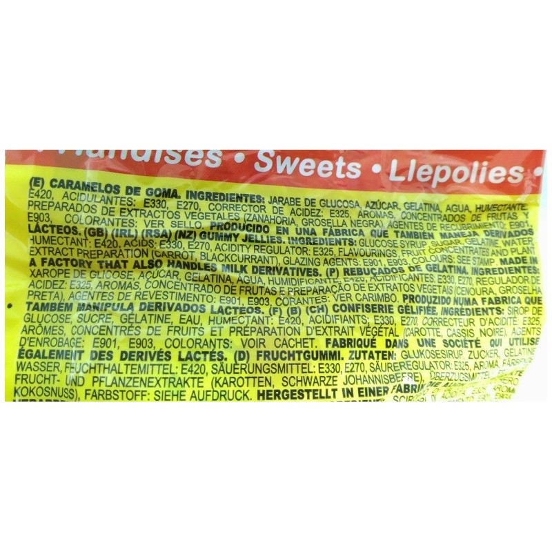 Fresita/Fresa de goma (100 gramos)