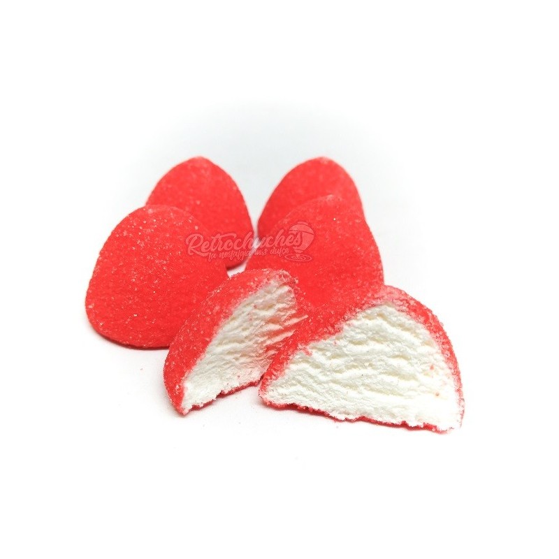 Merengue Fresas con Nata Foam