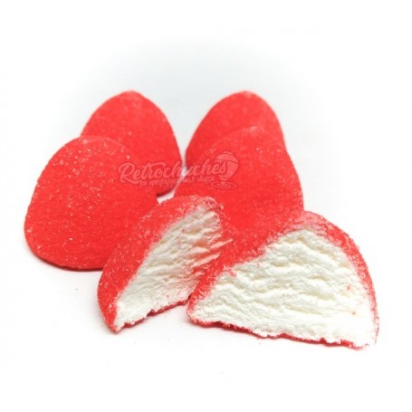 Merengue Fresas con Nata Foam