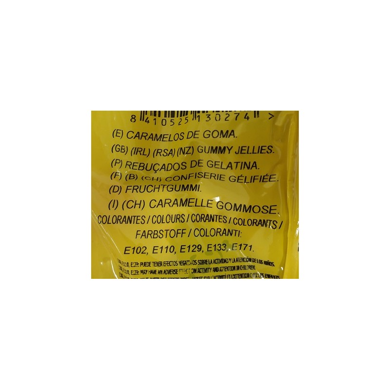 Tortugas Colores de Gominola al Peso colorantes