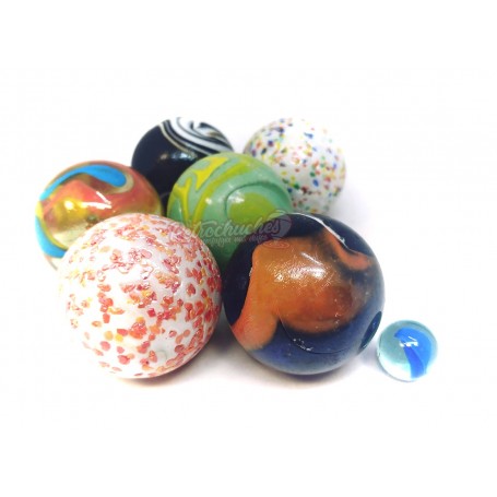 Canicas de cristal Tamaño Maxi XXL ,El Canicón Canicas de cristal Tamaño Maxi XXL ,El Canicón