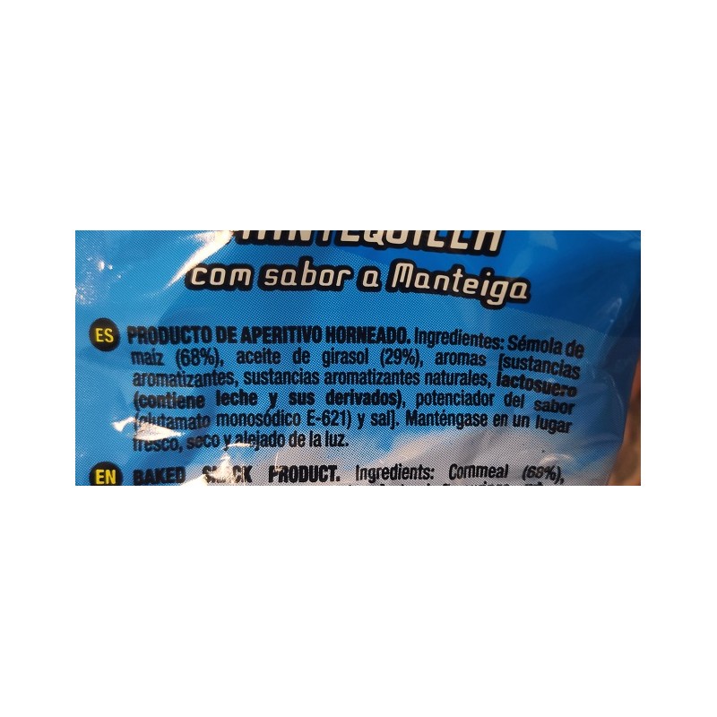 Jumpers o Estrellas de Mantequilla ingredientes