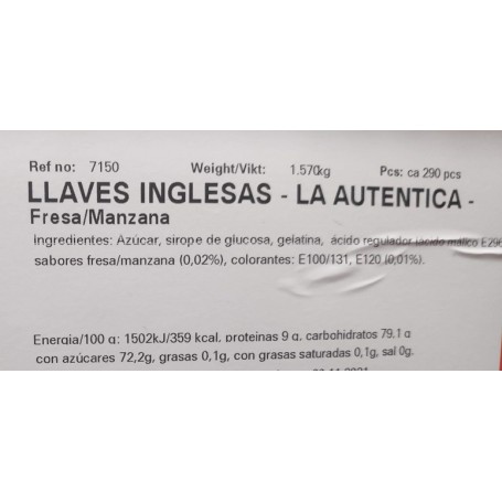 Comprar LLaves inglesas acidas Fresa - Manzana Comprar LLaves inglesas acidas Fresa - Manzana