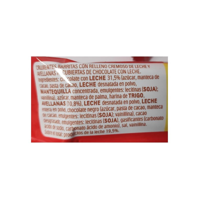Kinder Bueno Ingredientes