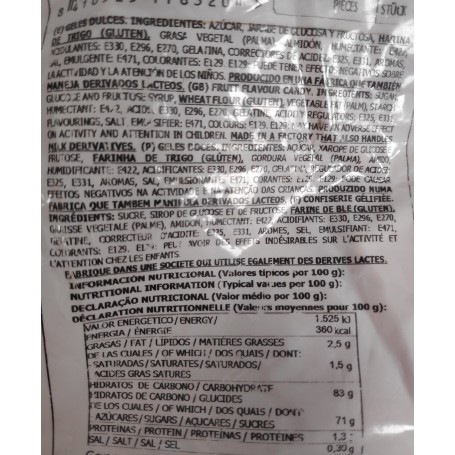 Ladrillos Rellenos Blancos Nata y Fresa Ingredientes Ladrillos Rellenos Blancos Nata y Fresa Ingredientes