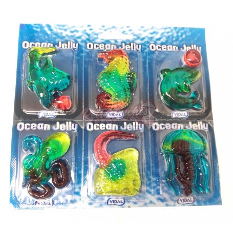 Animales Marinos de Gelatina Ocean Jelly