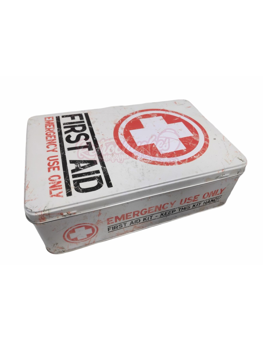 Botiquín Caja Metálica Retro Vintage Vacía First Aid