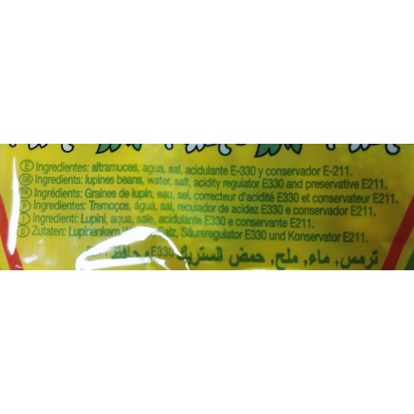 Altramuces en envase pequeño directos a tu casa Altramuces en envase pequeño directos a tu casa