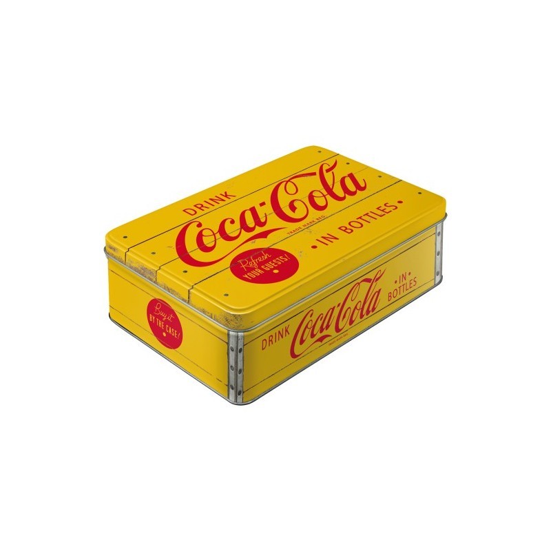 Caja Metal Coca cola Clásica