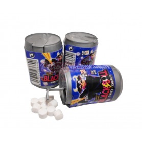 Bote caramelos comprimidos Black Bull sabor bebida energética