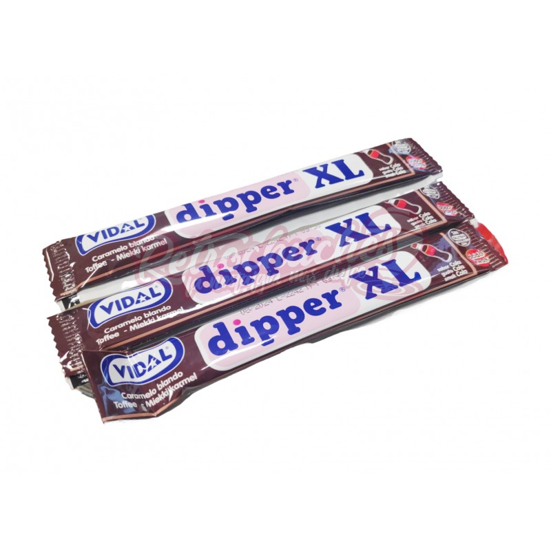 Dipper XL de vidal sabor Cola, caramelo blando o masticable en barra