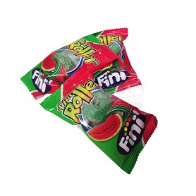 Lenguas Regaliz Rojo y Verde con Pica Pica Envueltas Sabor SandíaFini Roller