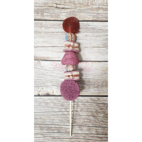Brocheta de Chuches Moradas Brocheta de Chuches Moradas