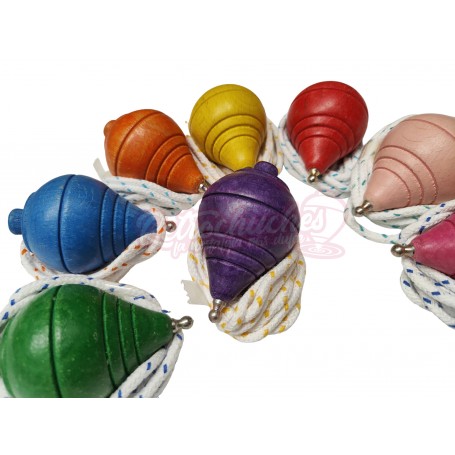 Las peonzas más clásicas a todo color Las peonzas más clásicas a todo color