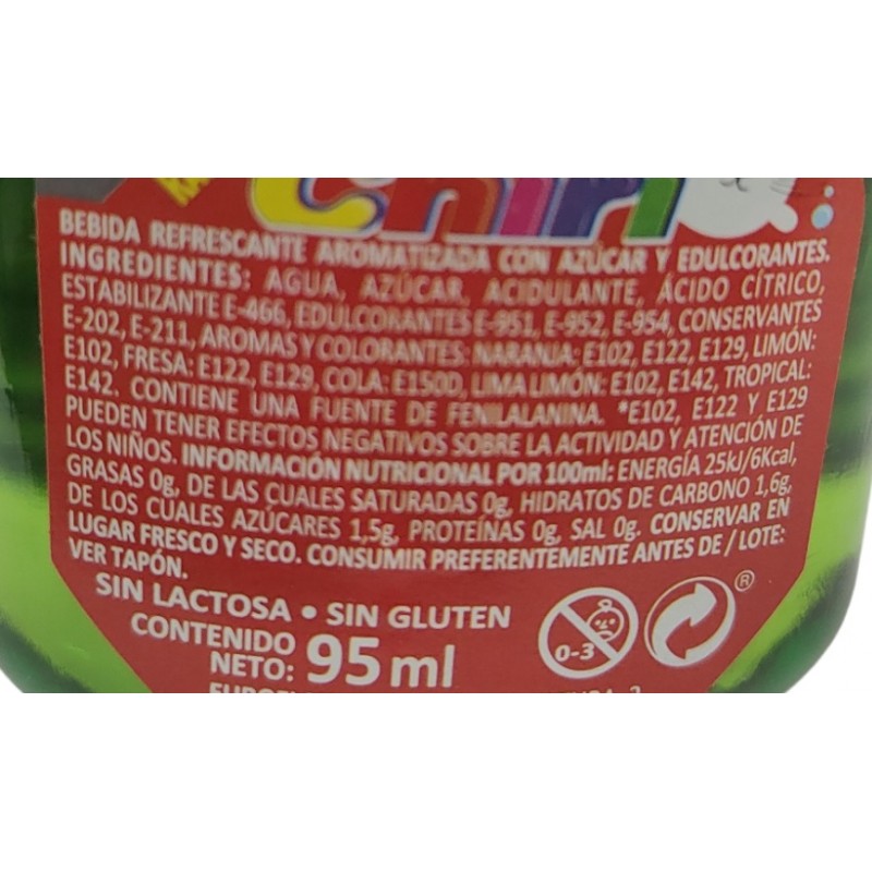 Cantimploras  Refresco Flash Sabores surtidos