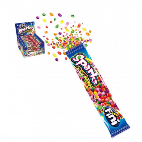 Caramelos de frutas acidas en forma de pepitas Fini Sparks Caramelos de frutas acidas en forma de pepitas Fini Sparks