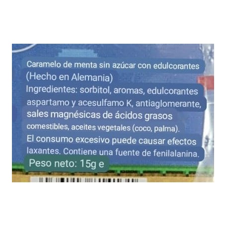 Cajitas Mints Retro de metal ingredientes Cajitas Mints Retro de metal ingredientes