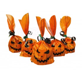 Bolsa Chuches Calabaza con Gominolas Halloween