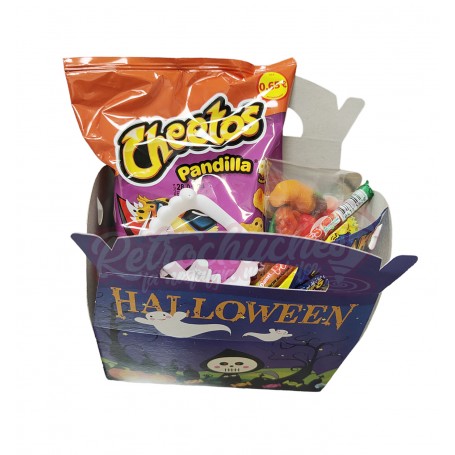 Caja Cartón Halloween con relleno Caja Cartón Halloween con relleno
