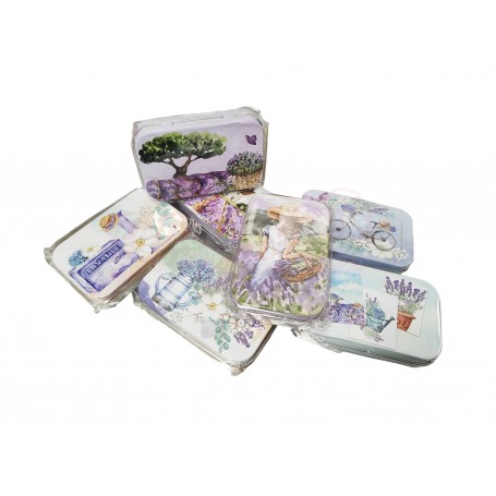 Mini cajas metálicas con bisagras para guardar tus tesoros Mini cajas metálicas con bisagras para guardar tus tesoros