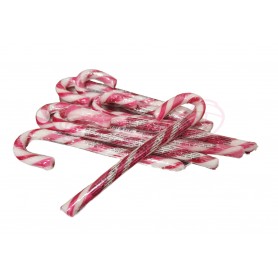 Baston de Caramelo Navidad Rojo y blanco