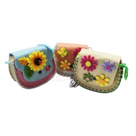 Bolso infantil de juguete Flores y mariquitas