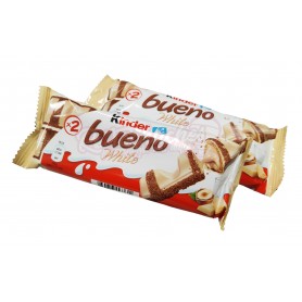 Kinder Bueno, white, ahora con chocolate blanco