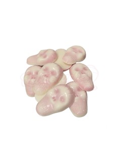 Cráneos/Calaveras de chocolate blanco