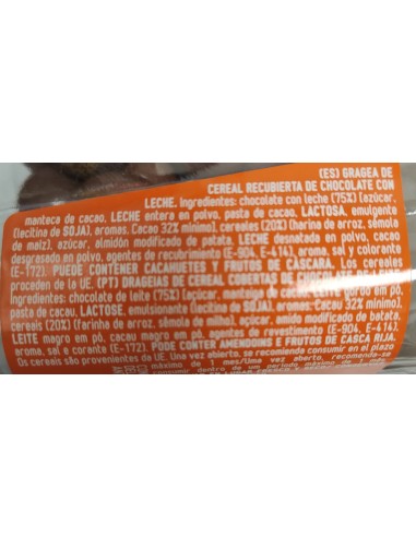 Bolas de Cereal Chocolate con Leche Shocobolas