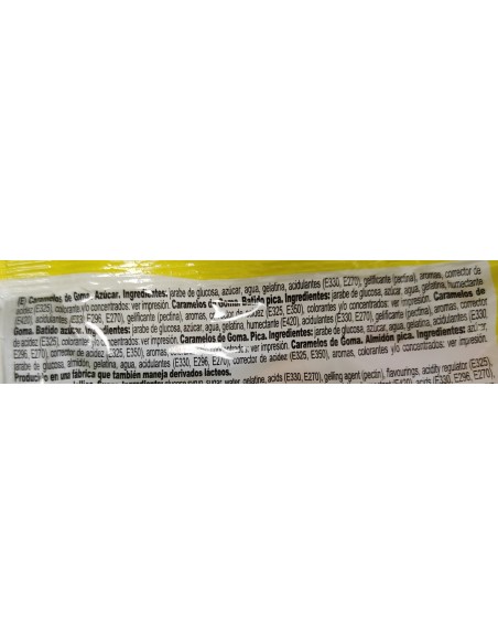 Frutitas de gominola tamaño mini, ¡super pequeñas! Frutitas de gominola tamaño mini, ¡super pequeñas!
