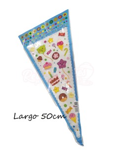 Cono para chuches tamaño más grande para que quepan aún más