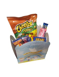 Caja Cartón Comunión con Relleno de chuches