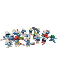 Figuras de Los pitufos PVC alta calidad