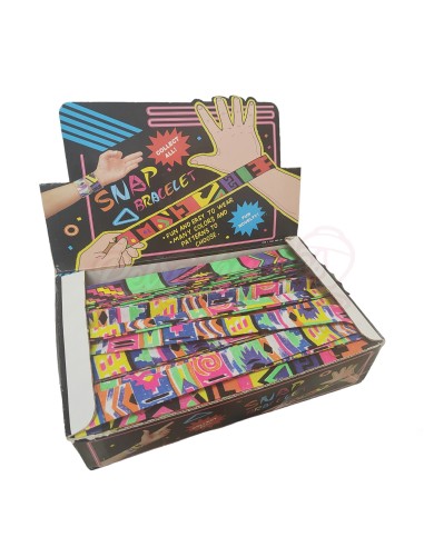 Pulseras de los 80s que se enrollan en tu muñeca