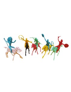 Indios y Vaqueros a Caballo