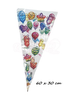 Cono para chuches tamaño más grande para que quepan aún más