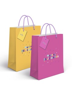 Bolsas Happy Birthday para que las llenes de Retrochuches