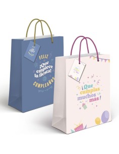 Bolsas de Regalo para Cumpleaños a lo grande