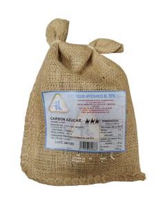 Bolsa de carbón dulce para los niños malos