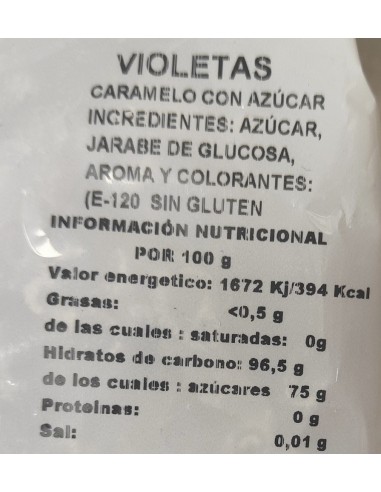 Compra ya los clásicos caramelos de violeta