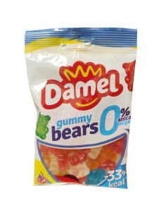 Ositos de Gominola sin azúcar apto para diabéticos