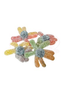 Pulposs de colores con pica pica de gominola