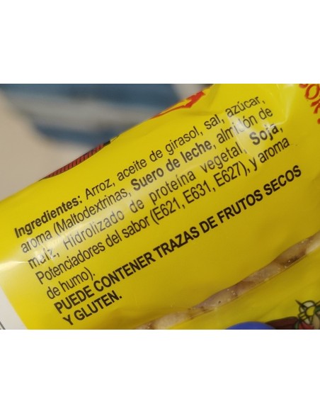 Milolo Arroz Inflado sabor jamón Milolo Arroz Inflado sabor jamón