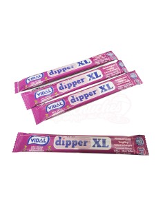 Dipper XL de vidal sabor Cereza, caramelo blando o masticable en barra