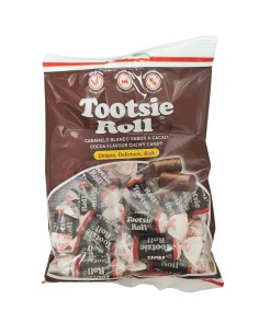 Tootsie Roll Caramelo Sabor Cacao o  Chocolate, un clásico de EEUU